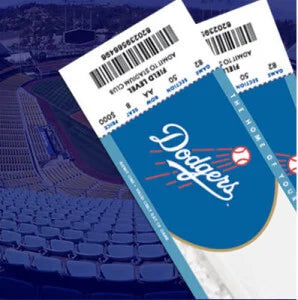 4 Field-Level Dodgers Tickets to Two Dodgers Home Games